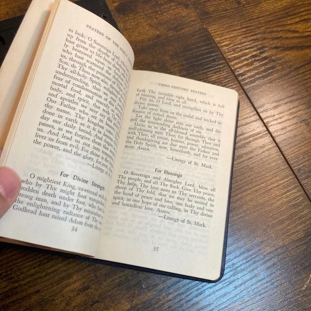 1953 Prayers of the Early Church J Manning Potts Methodist Prayer Theology